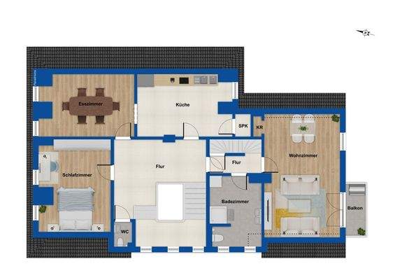 Grundrisse Obergeschoss