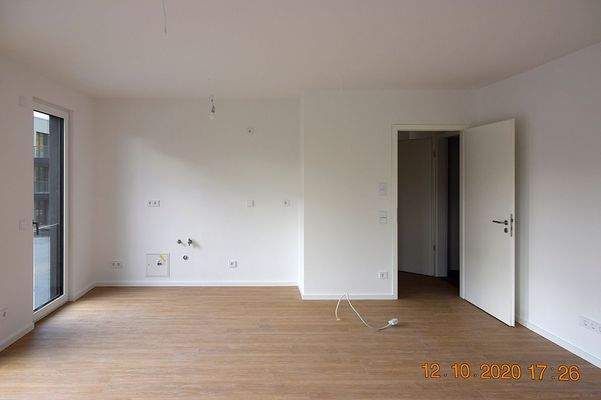 Küchenbereich im Wohnraum