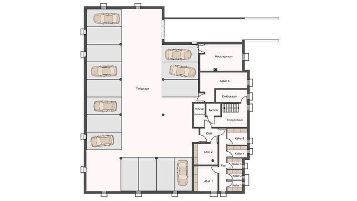 Grundriss Kellergeschoss