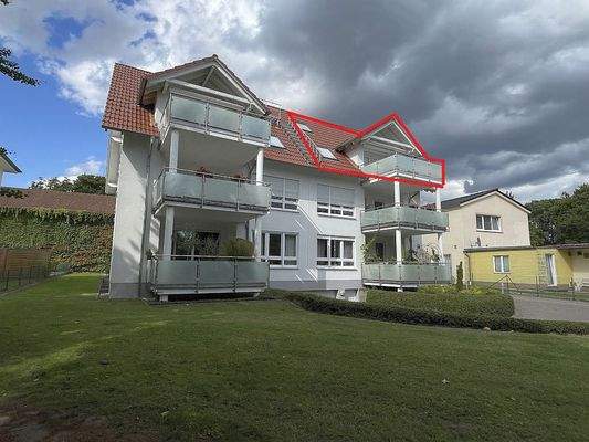 Hausansicht vom Garten