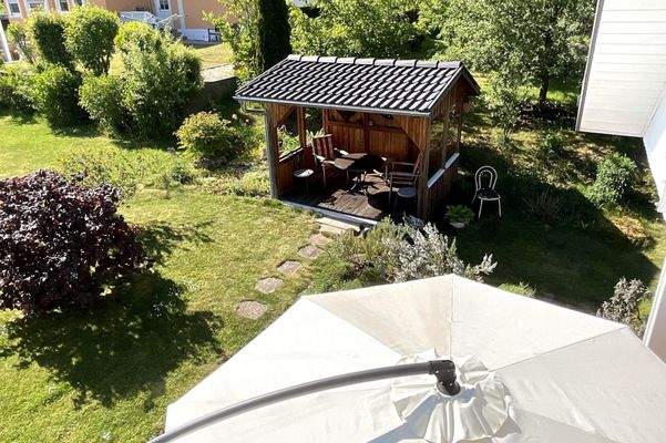 Blick auf den Garten