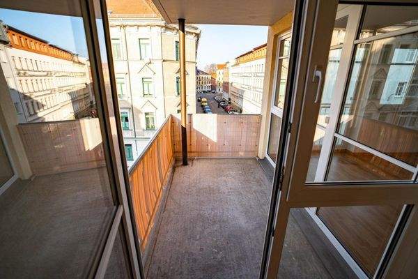 Balkon Zugang vom WoZi & AZi 