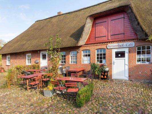 Eingangsbereich des Café´s