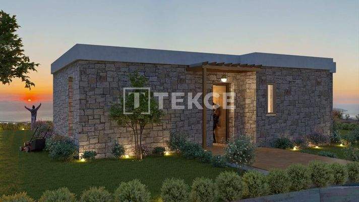 Detached Houses with Unique Sea Views in Bodrum Turgutreis