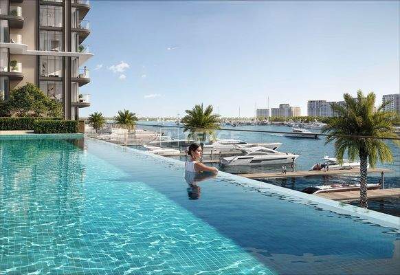 Branded Sea-View Apartments with Infinity Pool in Mina Rashid Dubai