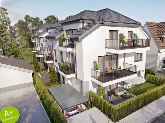 Neubau-Appartement mit Blick in den Wald I Garten für alle Bewohner I A+ Energieeffizienz