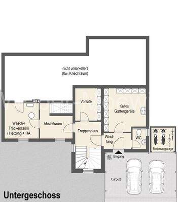 3418 Grundriss Untergeschoss