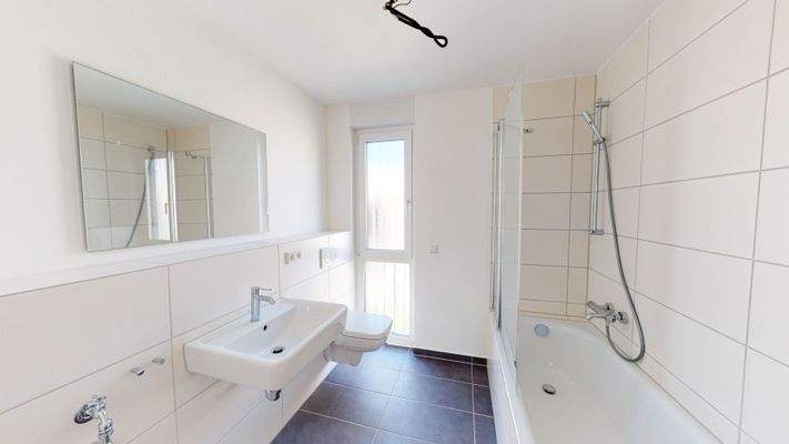 Badezimmer Musterreihenhaus