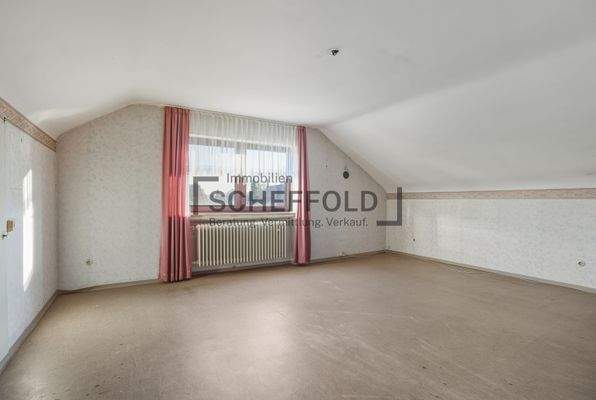 Schlafzimmer im Dachgeschoss