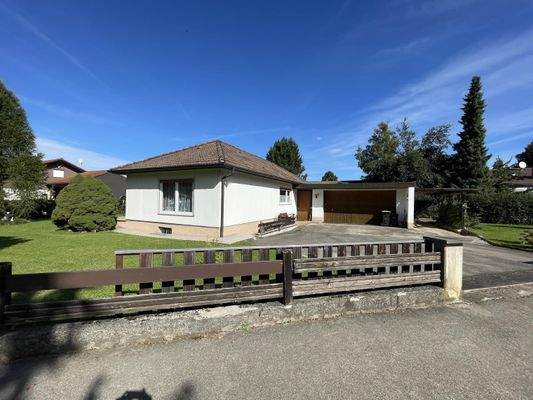 Blick von der Straße