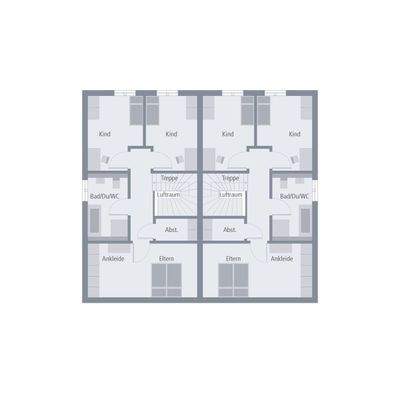 Grundriss Obergeschoss