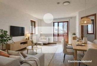 Einrichtungsbeispiel Wohnraum