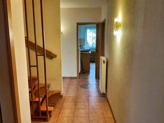 Treppenaufgang zum Dachgeschossen