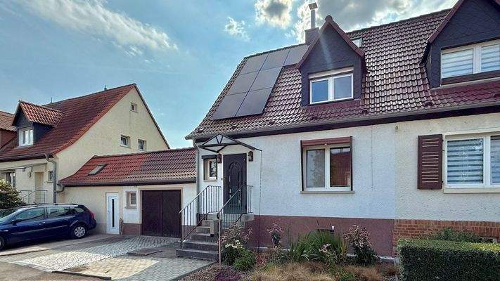 Ansicht von der Straße