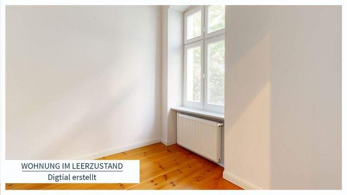 Wohnung im Leerzustand