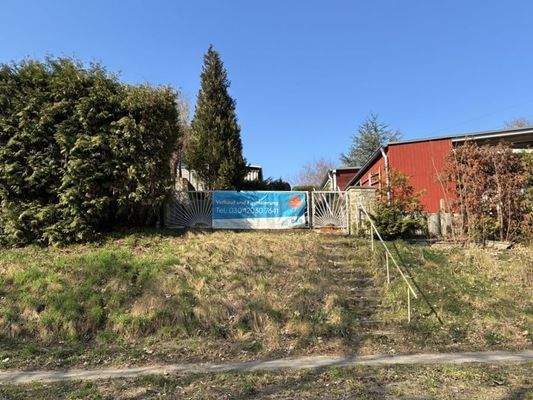 Gartenzugang vom See