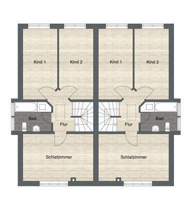 Grundriss Obergeschoss
