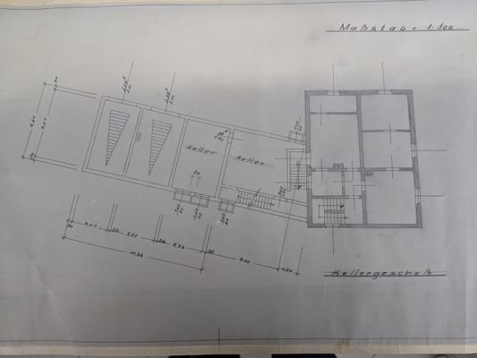 Grundriss Keller