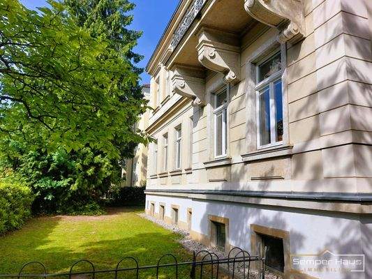 Vorgarten Ansicht West