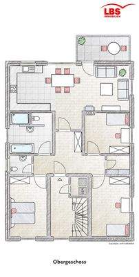 Grundriss Obergeschoss 
