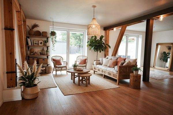 offener Wohnbereich  - Einrichtungsbeispiel