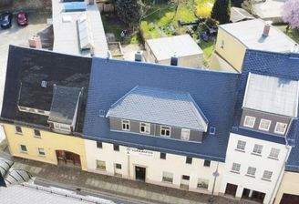 Luftbild Haus von vorn