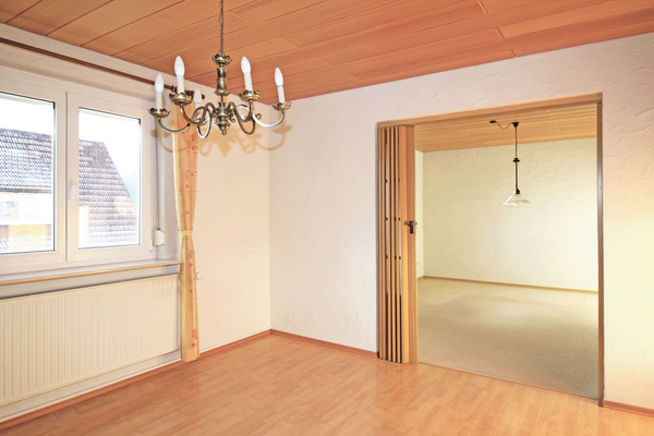 offener Wohn-/ Essbereich