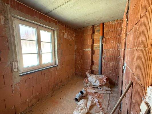 Zukünftiges Badezimmer in Haus 2