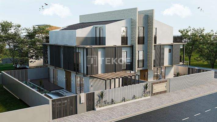 Luxury Villas for Sale Near Lara Beach in Antalya