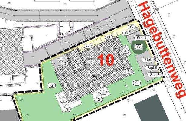 Hagebuttenweg 10 Lageplan