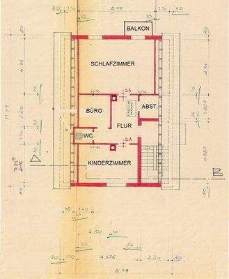Grundriss Dachgeschoss