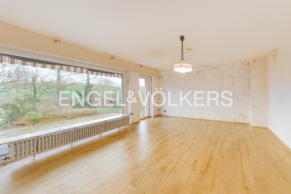 Schlafzimmer mit direktem Zugang auf die Terrasse