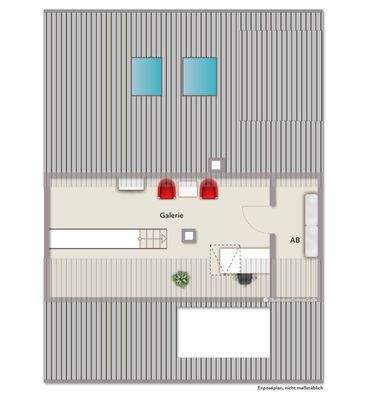 Grundriss Spitzboden