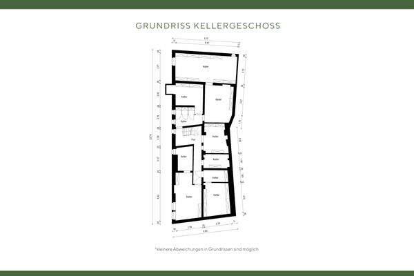 Grundriss Keller