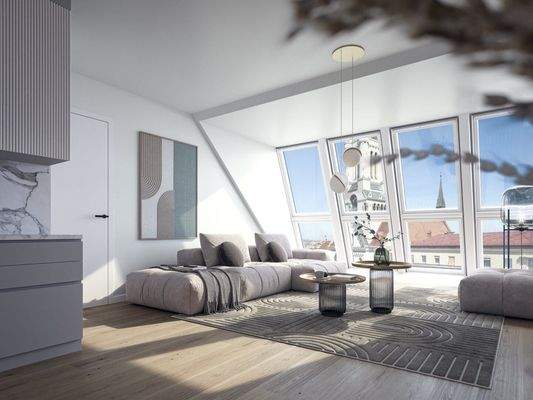 The Legacy | Wohnraum Dachgeschoss