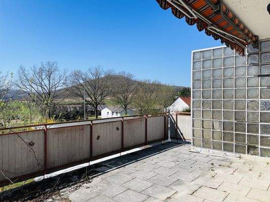 Terrasse im Erdgeschoss