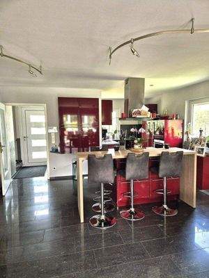 Küche mit Theke