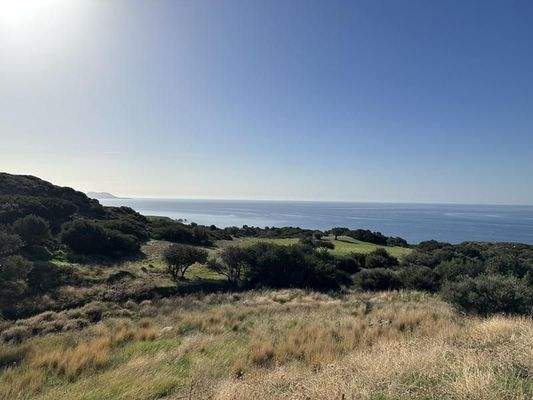Kreta, Triopetra: Grundstück mit Meerblick zu verkaufen