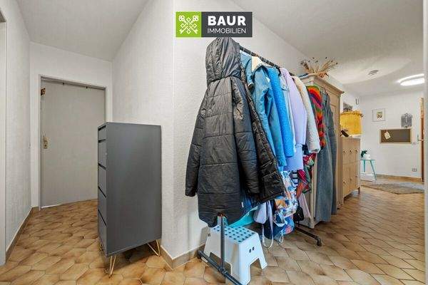 Garderobe im Flur