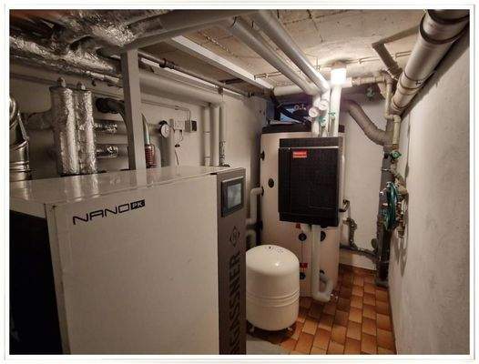 Die neue Pellets-Heizung