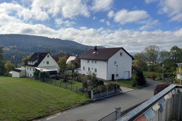 Aussicht vom Balkon OG