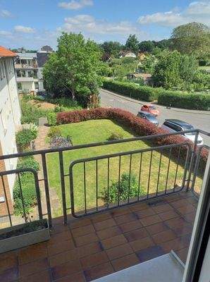 Ausblick z Kleingärtnerverein