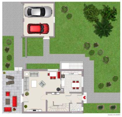 Grundriss Erdgeschoß