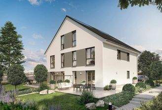 Bild- Doppelhaushälfte 