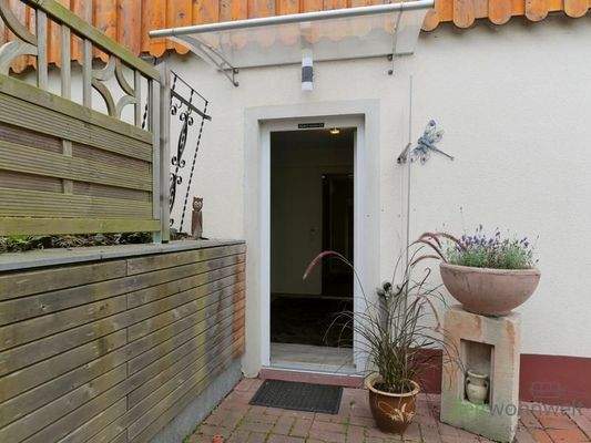 separater Hauseingang