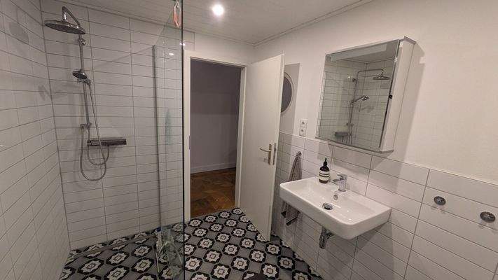 Stellplatz für eine Waschmaschine