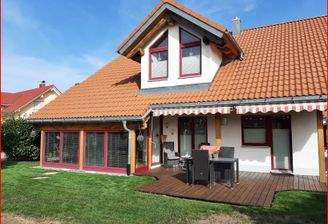 Blick Terrasse, Wintergarten