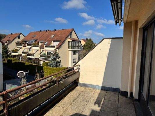 Blick von der Terrasse
