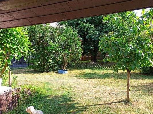 überdachte Terrasse