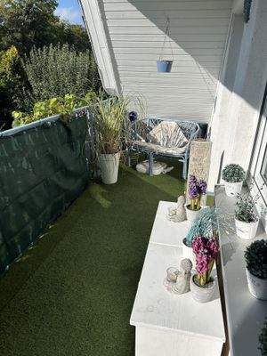 Balkon im Obergeschoss